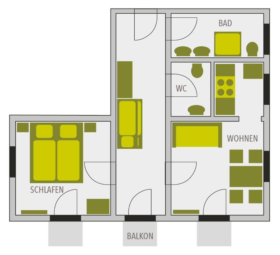Hus24 Aparthotel Schröcken Exteriör bild